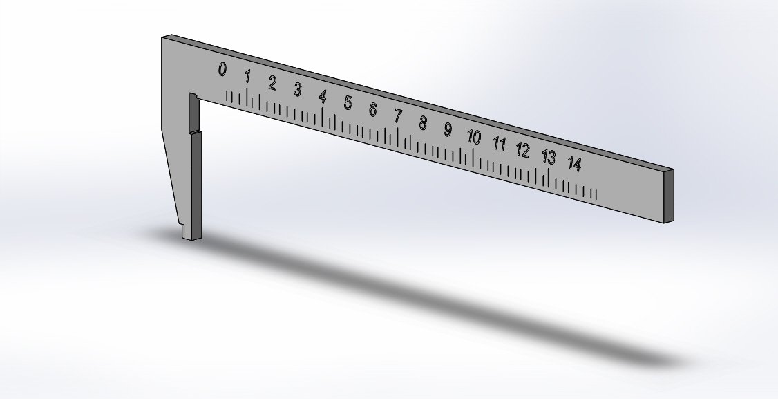 Architectural Scale Ruler 3D Model in Tools 3DExport