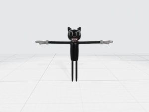 cartoon cat 3D Model