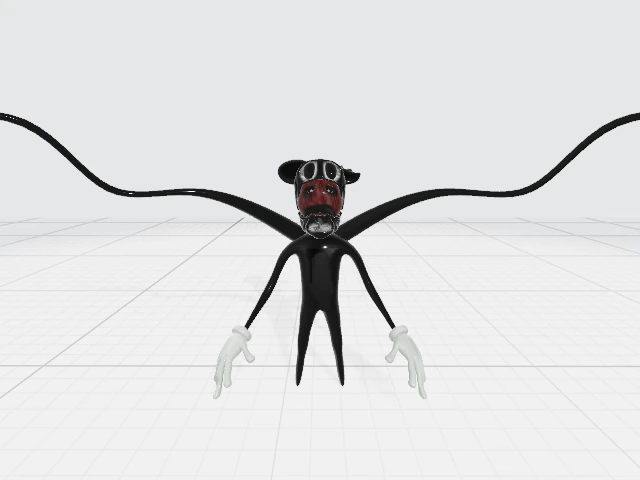 cartoon mouse killer 3D Model .c4d .max .obj .3ds .fbx .stl .blend 