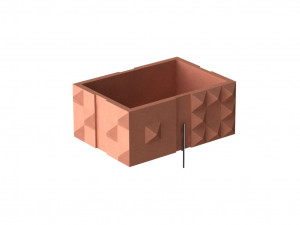 geometric flowerpot 3D-Modell