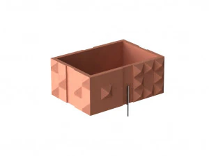 geometric flowerpot 3D Model