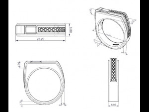sortija 2 3D 模型