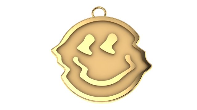happy face said Modelo 3D .c4d .max .obj .3ds .fbx .stl .blend 