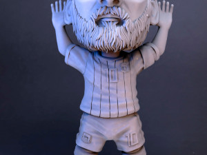 2x1 Messi STL File Topo Gigio and World Cup 3D 프린트 모델