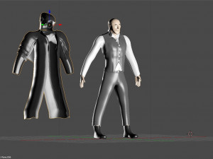 character clothing Modelo 3D
