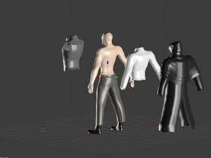 character clothing Modelo 3D