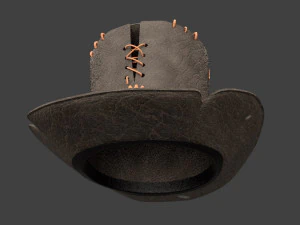 steampunk top hat 3D Model