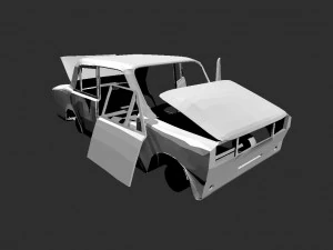 macchina russa vaz 2105 Modello 3D