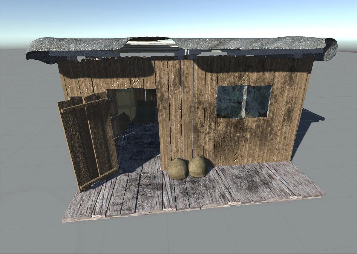 barn 3D Model .c4d .max .obj .3ds .fbx .stl .blend 