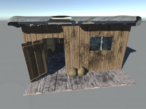 barn 3Dモデル