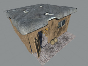 barn Modello 3D
