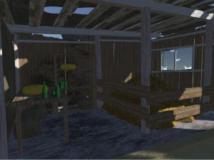 barn 3D Model