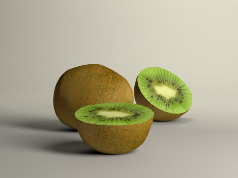 Kiwi Fruta Modello 3D