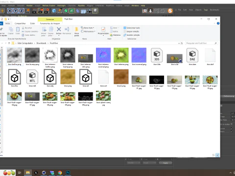 Kiwifrutta Modello 3D