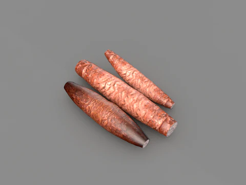Mandioca 3D Model