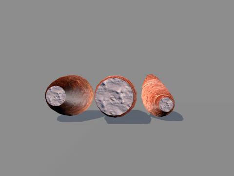 Mandioca 3D Model