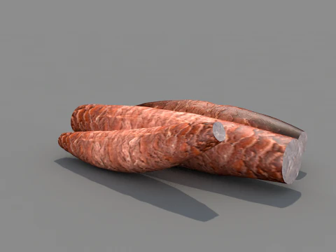 Mandioca 3D Model
