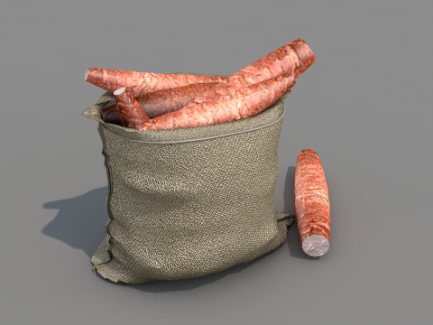 Mandioca 3D Модель