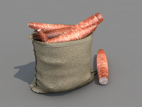 Mandioca 3D Model