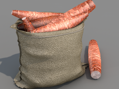 Mandioca 3D Модель