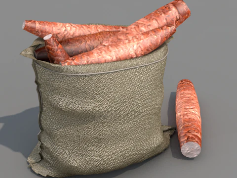 Mandioca 3D Model