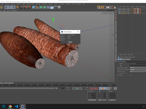 Mandioca 3D Модель