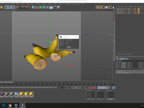 Banana 3D Model