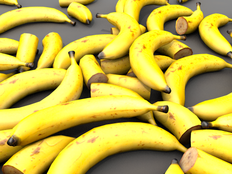 Banana 3D Model