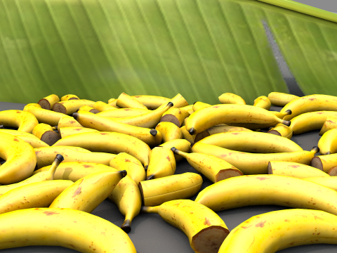 Banana 3D Model