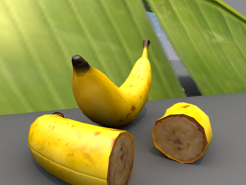 Banana 3D Model