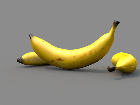 Banana 3D Model
