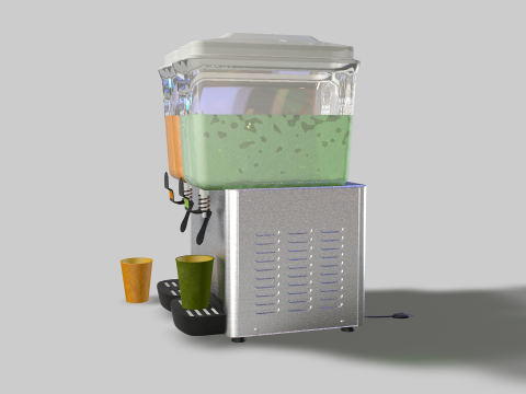 Mquina de Suco 3D-Modell