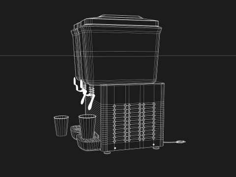 Mquina de Suco 3D-Modell