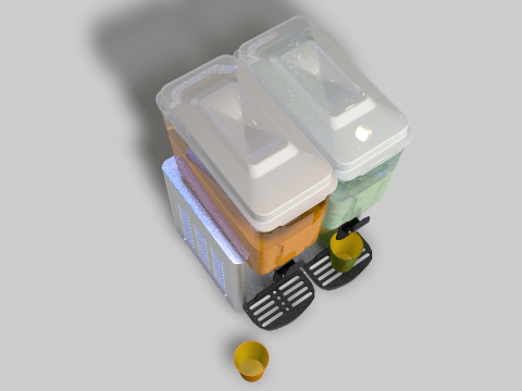 Mquina de Suco 3D-Modell