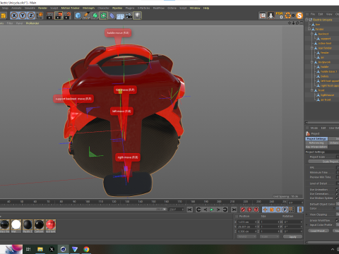 Electric Unicycle Model 3D
