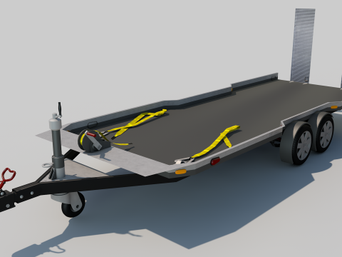 Plataforma do carro 3D Model