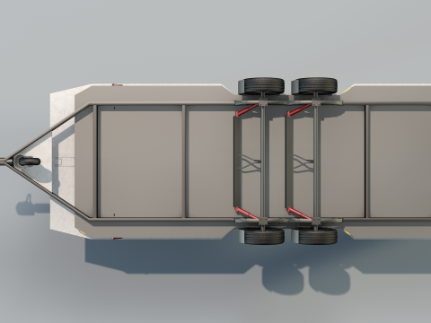 Plataforma do carro 3Dモデル