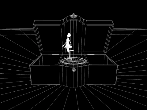 Ballerina Jewelry Box 3D Model