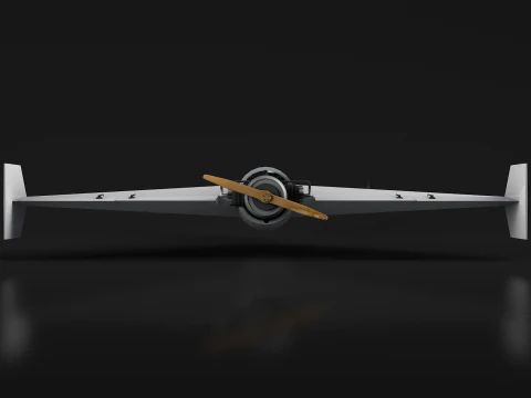 Drone Shahed 136 3D Model