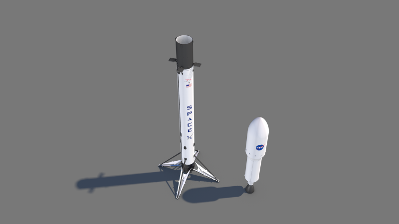 SpaceXStarlink 3D Model .c4d .max .obj .3ds .fbx .stl .blend