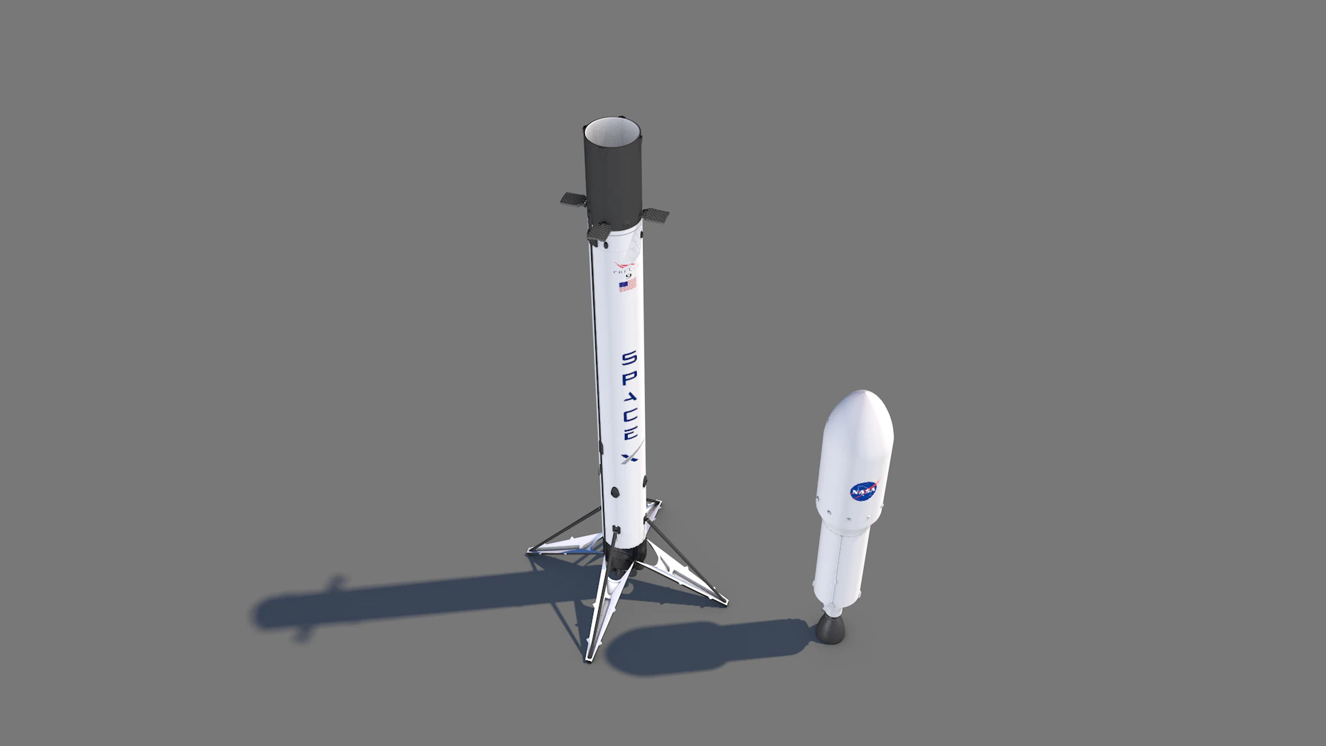 SpaceXStarlink 3D Model .c4d .max .obj .3ds .fbx .stl .blend