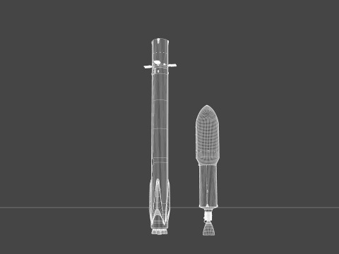 SpaceXStarlink 3D Model