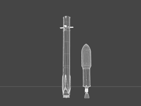 SpaceXStarlink 3D Model
