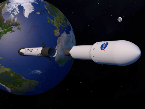 SpaceXStarlink 3D Model