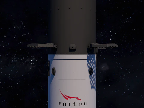 SpaceXStarlink 3D Model