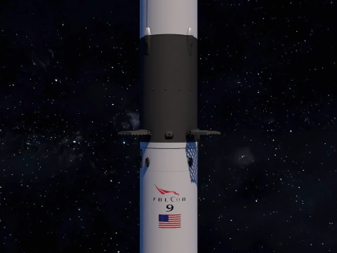 SpaceXStarlink 3D Model