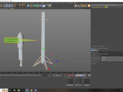 SpaceXStarlink 3D Model