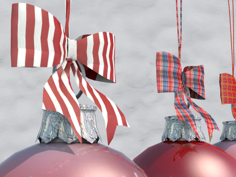 bola de natal Modelo 3D