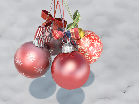bola de natal Modelo 3D