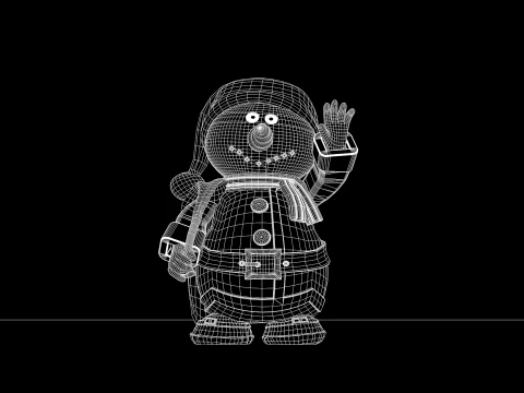 Boneco de neve noel 3D Model